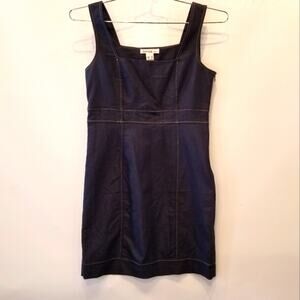 Kensie Sleeveless Navy Stretch Short  Dress Cool with Side Zip Size M